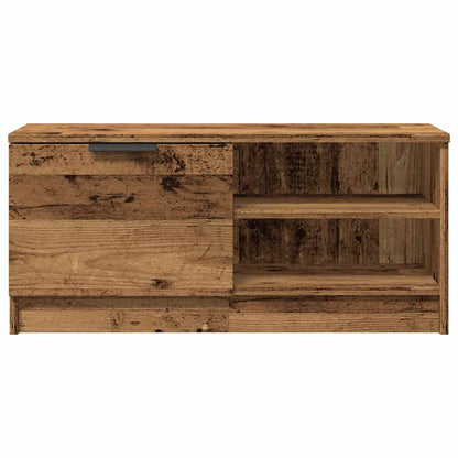 Mobile Porta TV Legno Vecchio 80x35x36,5 cm Legno Multistrato