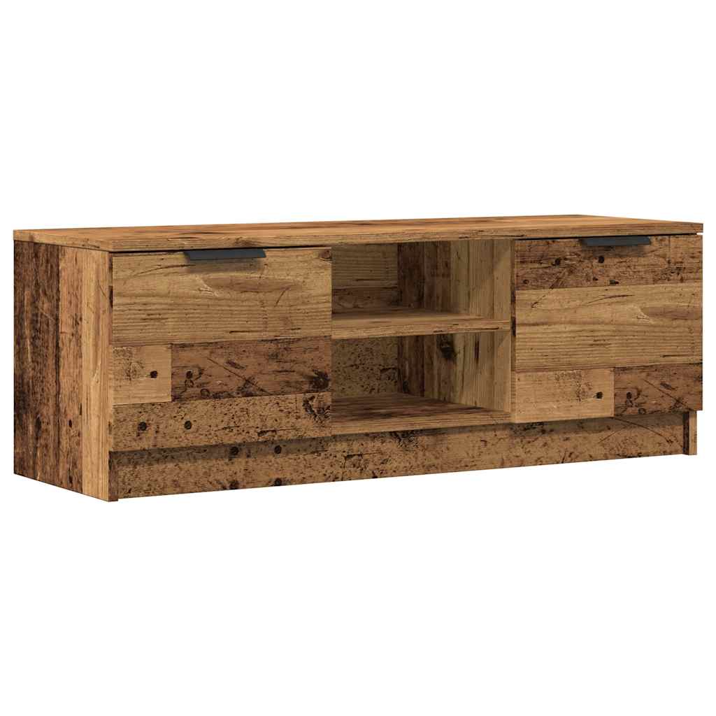 Mobile Porta TV Legno Vecchio 102x35x36,5 cm Legno Multistrato