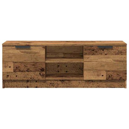 Mobile Porta TV Legno Vecchio 102x35x36,5 cm Legno Multistrato