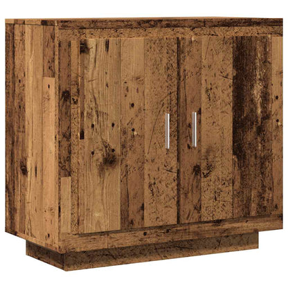 Credenza Legno Antico 80x40x75 cm in Legno Multistrato