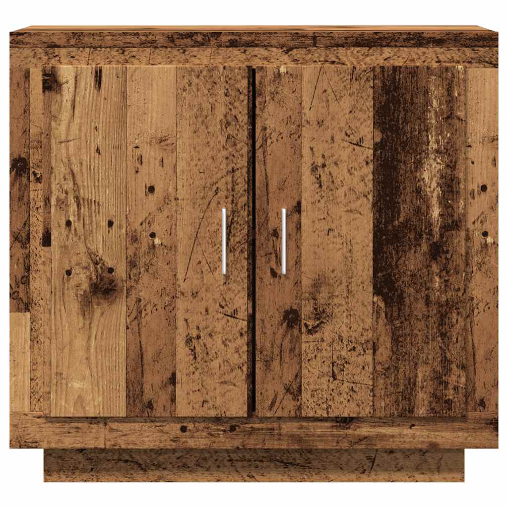 Credenza Legno Antico 80x40x75 cm in Legno Multistrato
