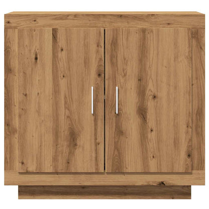 Credenza Rovere Artigianale 80x40x75 cm in Legno Multistrato