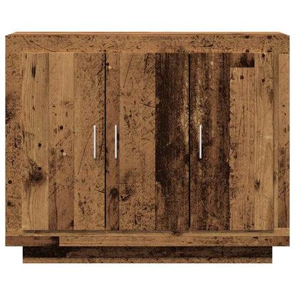 Credenza Legno Antico 92x35x75 cm in Legno Multistrato