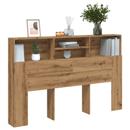 Testiera con Contenitore Artigianale 160x19x103,5cm Multistrato