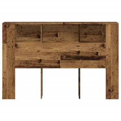 Testiera con Contenitore Legno 160x18,5x103,5 cm in Truciolato