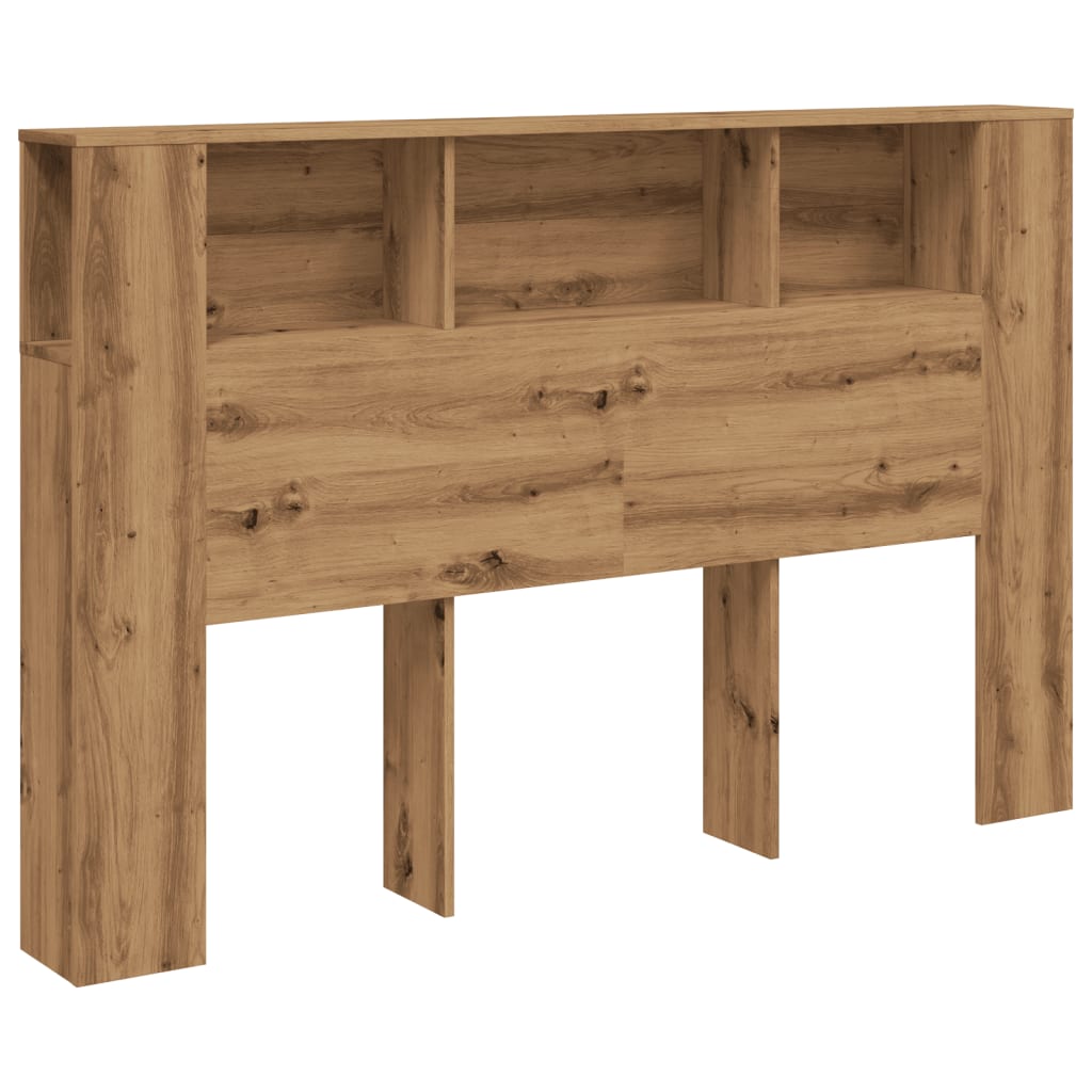 Testiera Contenitore Artigianale 160x18,5x103,5 cm Multistrato