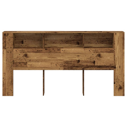 Testiera Contenitore Legno Antico 200x18,5x102,5cm Truciolato