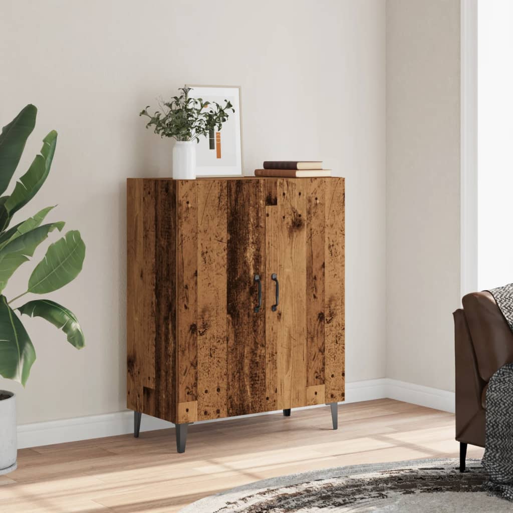 Credenza Legno Antico 70x34x90 cm in Truciolato