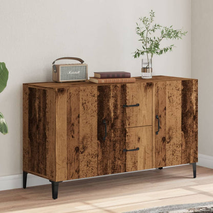 Credenza Legno Antico 100x36x60 cm in Legno Multistrato