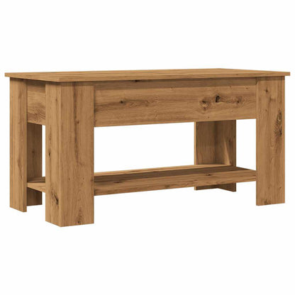 Tavolino Salotto Rovere Artigianale 101x49x52 cm in Truciolato