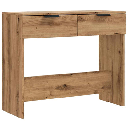 Tavolo Consolle Rovere Artigianale 90x36x75 cm in Truciolato