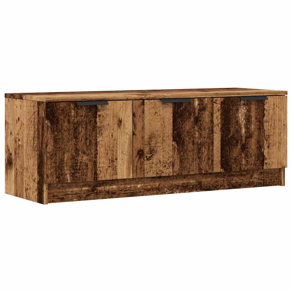 Mobile Porta TV Legno Vecchio 102x35x36,5 cm Legno Multistrato