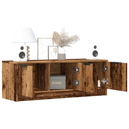 Mobile Porta TV Legno Vecchio 102x35x36,5 cm Legno Multistrato