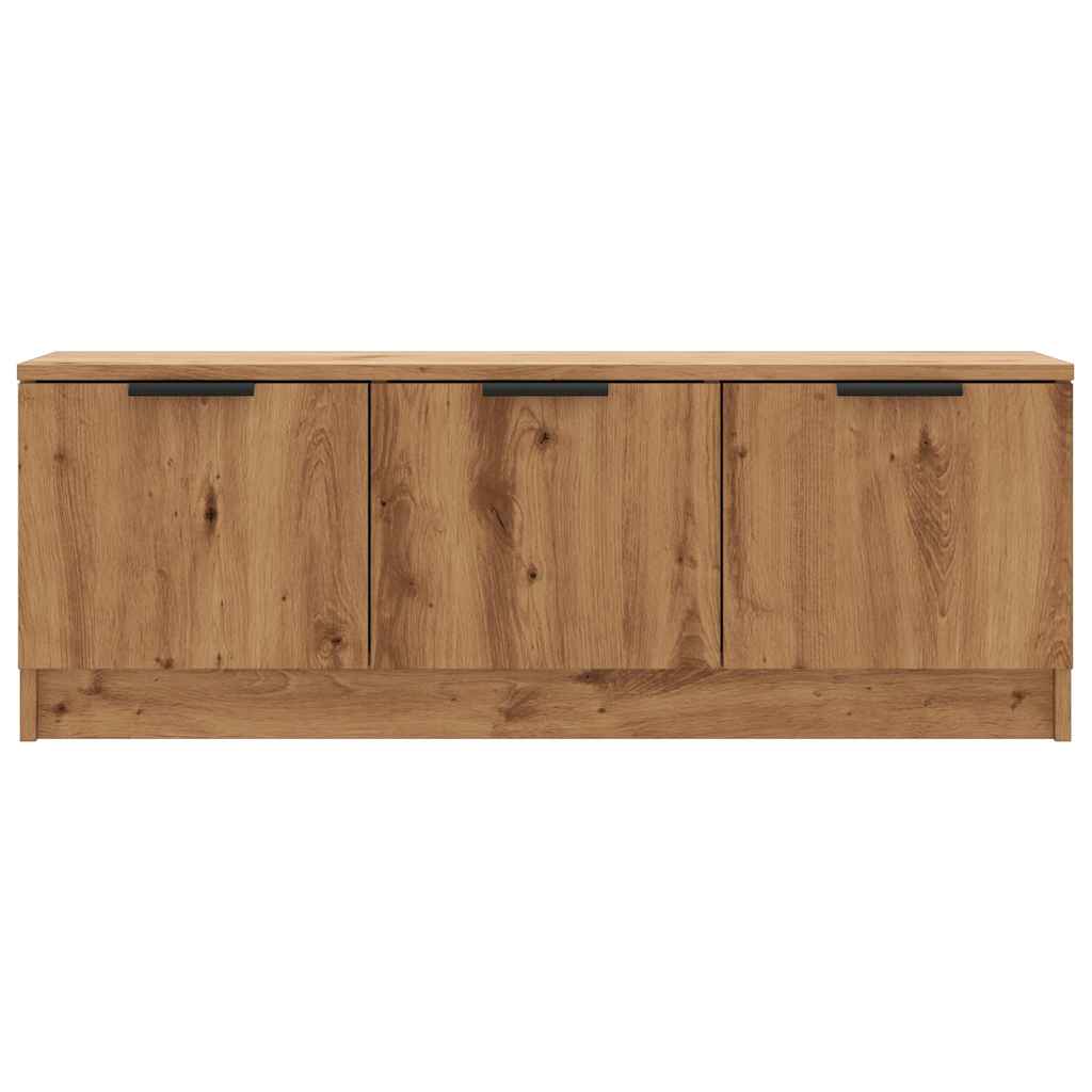Mobile TV Marrone Artigianale 102x35x36,5 cm Legno Multistrato