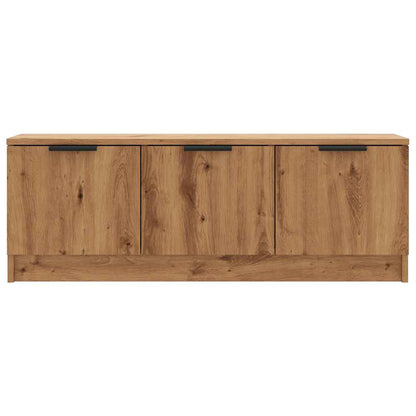 Mobile TV Marrone Artigianale 102x35x36,5 cm Legno Multistrato