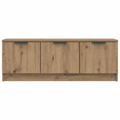 Mobile TV Marrone Artigianale 102x35x36,5 cm Legno Multistrato