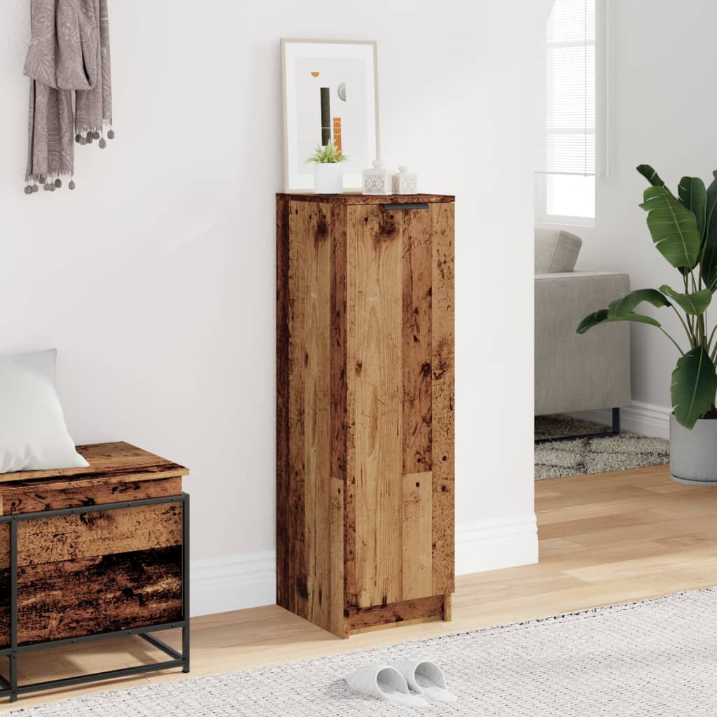 Scarpiera Legno Antico 29,5x35x100,5 cm in Truciolato