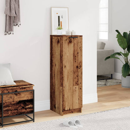 Scarpiera Legno Antico 29,5x35x100,5 cm in Truciolato