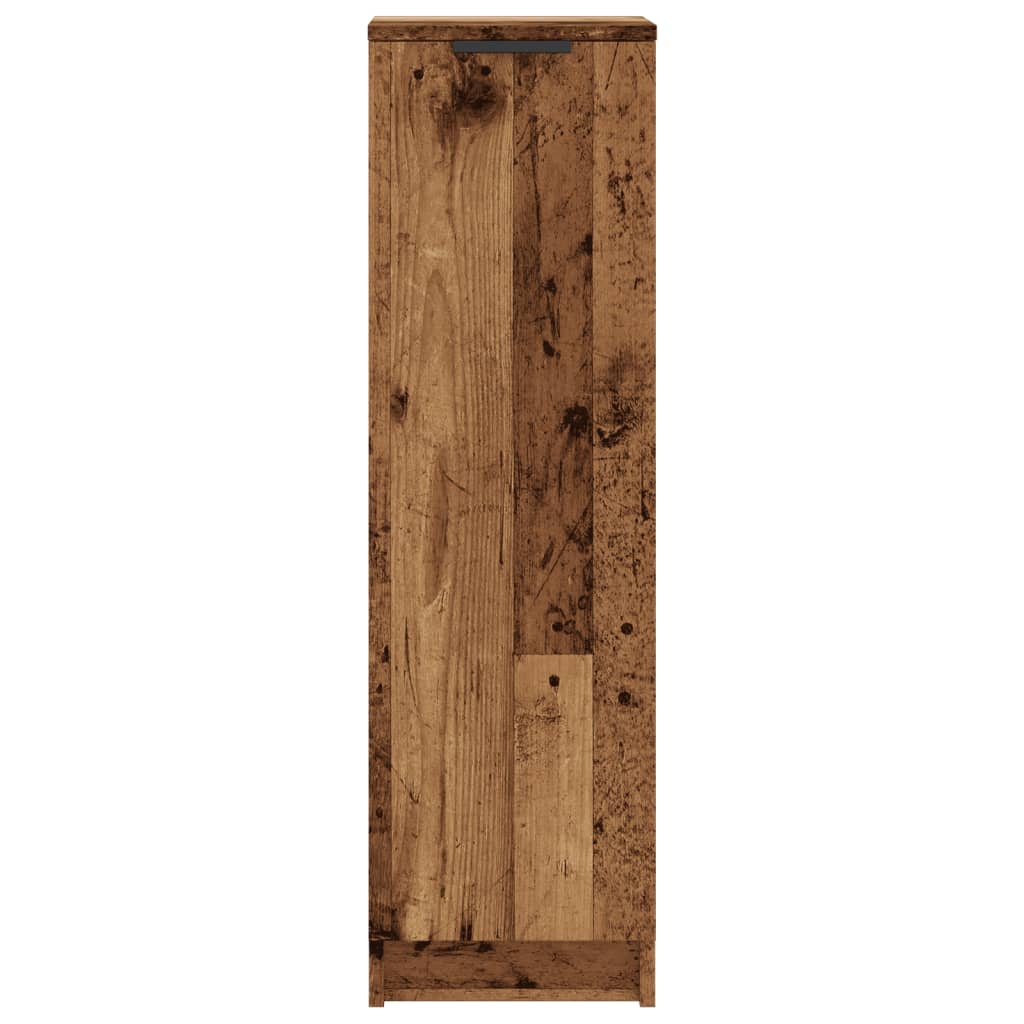 Scarpiera Legno Antico 29,5x35x100,5 cm in Truciolato
