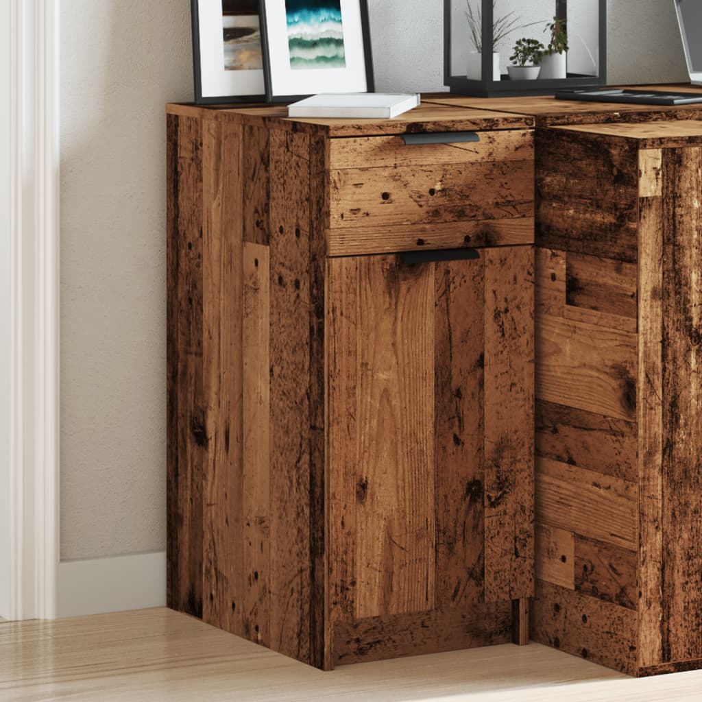 Scrivania Legno Antico 33x50x75 cm in Truciolato