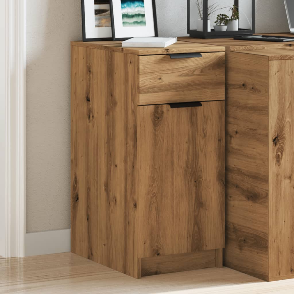 Scrivania Rovere Artigianale 34x36x50 cm in Legno Multistrato