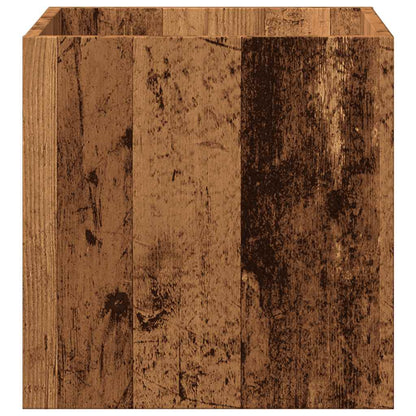 Fioriera Legno Antico 40x40x40 cm in Legno Multistrato