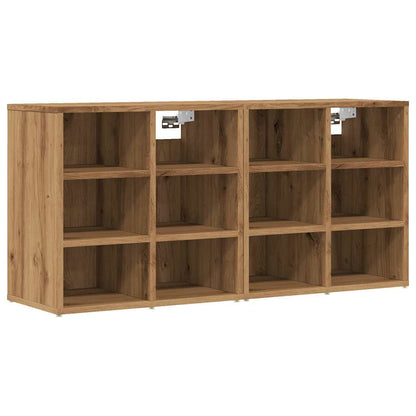 Scarpiere 2 pz Rovere Artigianale 52x30x50 cm
