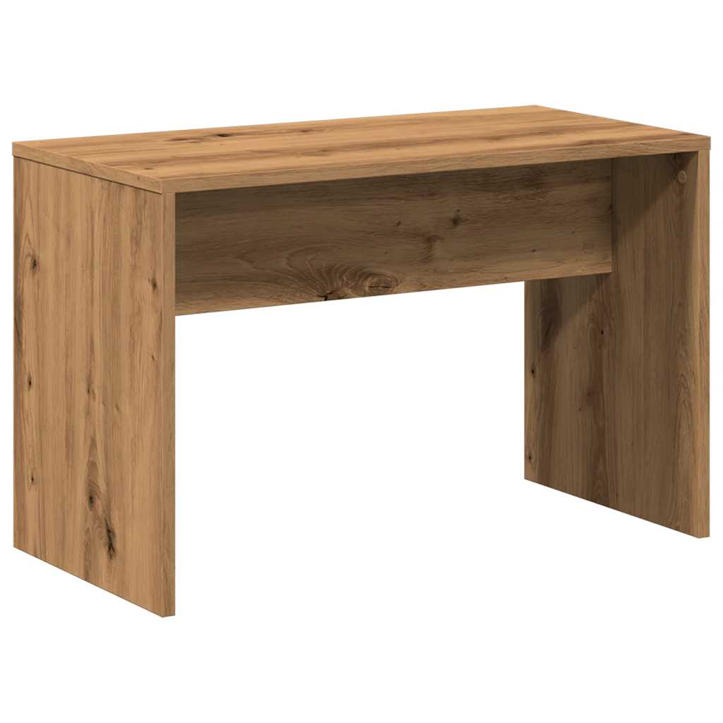 Sgabello da Toeletta Rovere Artigianale 70x35x45 cm Truciolato