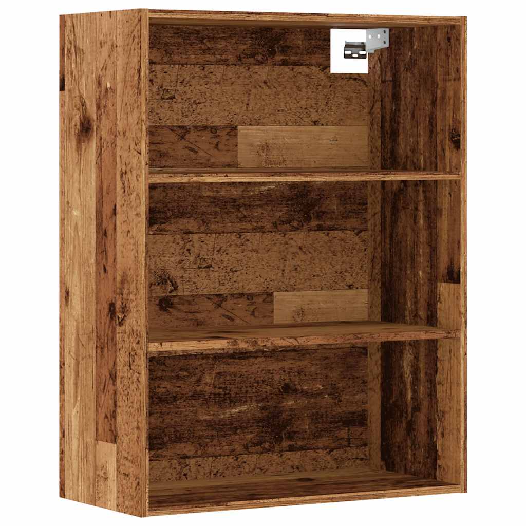 Armadietto Pensile Legno Antico 69,5x32,5x90 cm