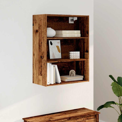 Armadietto Pensile Legno Antico 69,5x32,5x90 cm