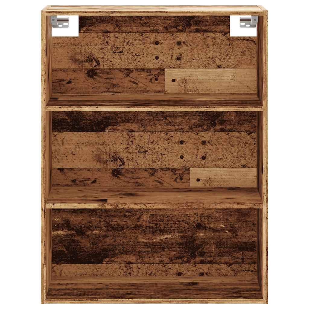 Armadietto Pensile Legno Antico 69,5x32,5x90 cm