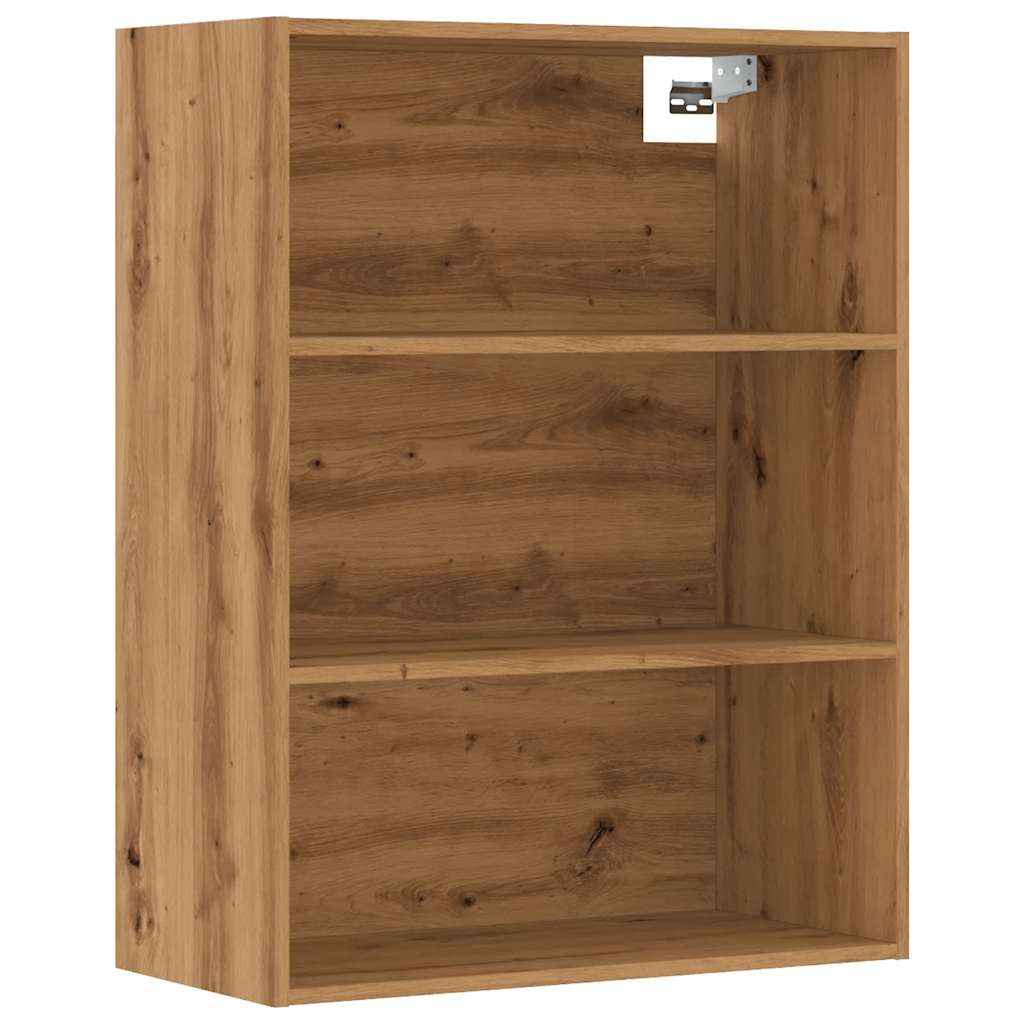 Armadietto Pensile Rovere Artigianale 69,5x32,5x90 cm