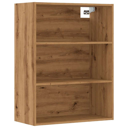 Armadietto Pensile Rovere Artigianale 69,5x32,5x90 cm
