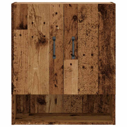 Armadietto a Muro Legno Antico 60x31x70 cm in Truciolato