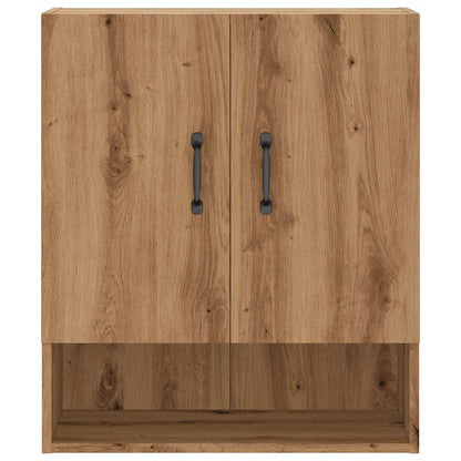 Armadietto a Muro Rovere Artigianale 60x31x70 cm in Truciolato
