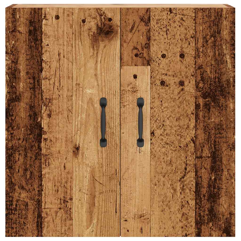 Armadietto a Muro Legno Vecchio 60x31x60 cm in Truciolato