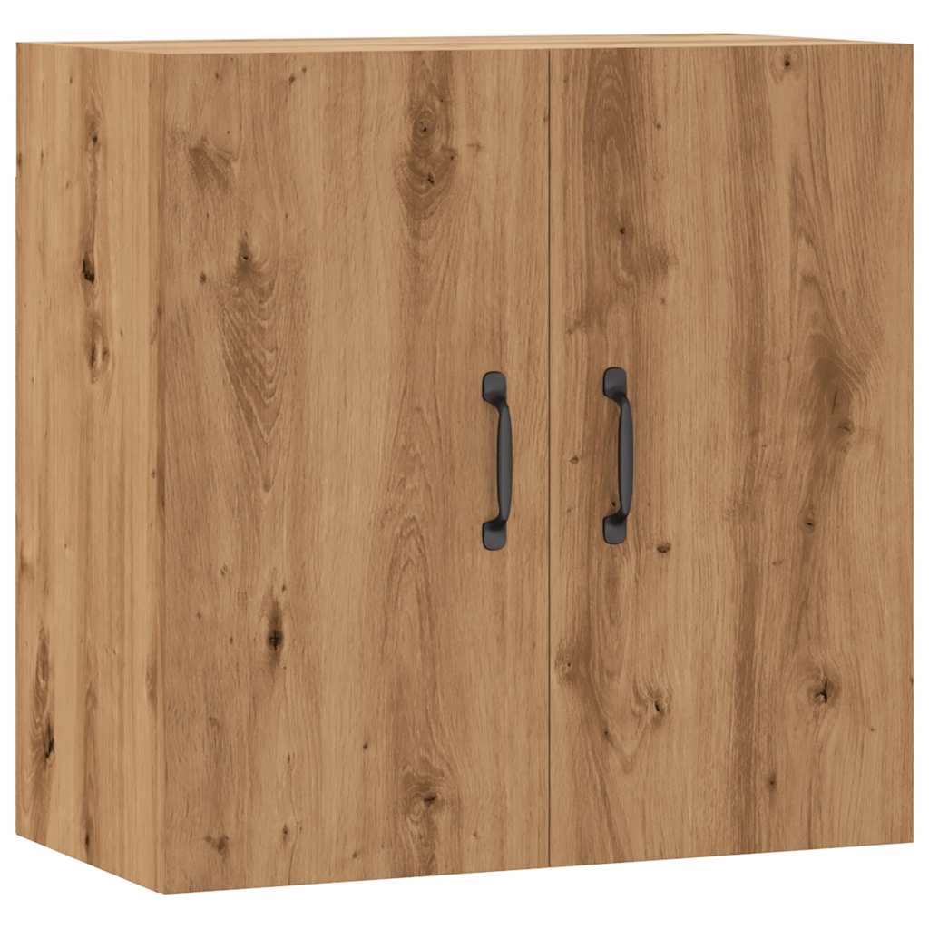 Armadietto a Muro Rovere Artigianale 60x31x60 cm in Truciolato