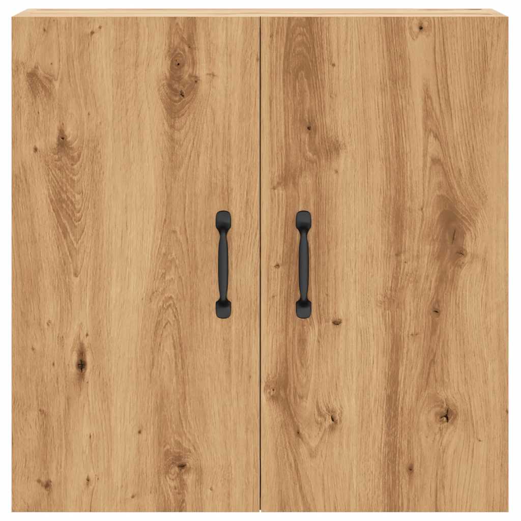 Armadietto a Muro Rovere Artigianale 60x31x60 cm in Truciolato