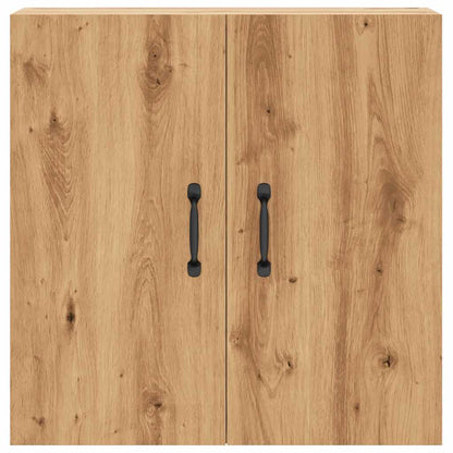 Armadietto a Muro Rovere Artigianale 60x31x60 cm in Truciolato