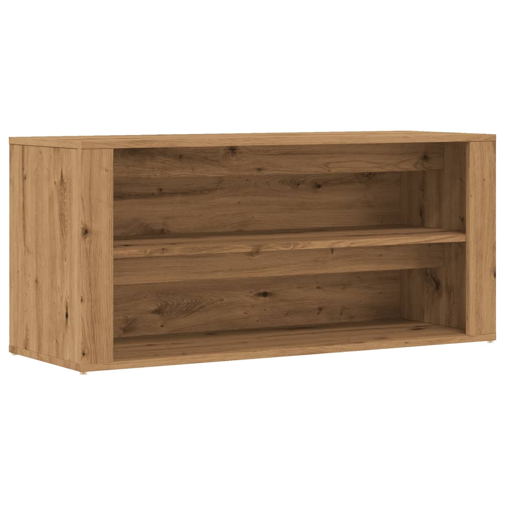 Scarpiera Rovere Artigianale 100x35x45 cm in Truciolato