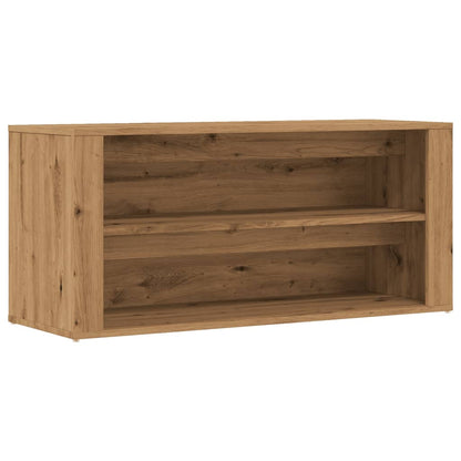 Scarpiera Rovere Artigianale 100x35x45 cm in Truciolato