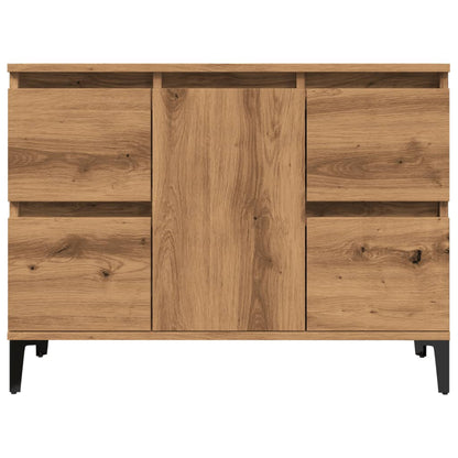 Mobile Lavabo Rovere Artigianale 80x33x60 cm Legno Multistrato