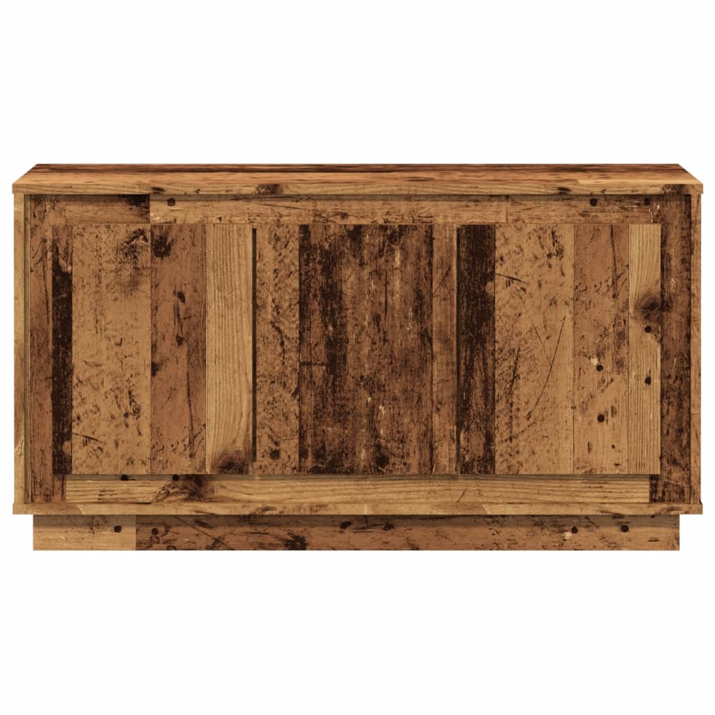 Credenza Legno Antico 102x35x55 cm in Legno Multistrato