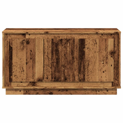 Credenza Legno Antico 102x35x55 cm in Legno Multistrato