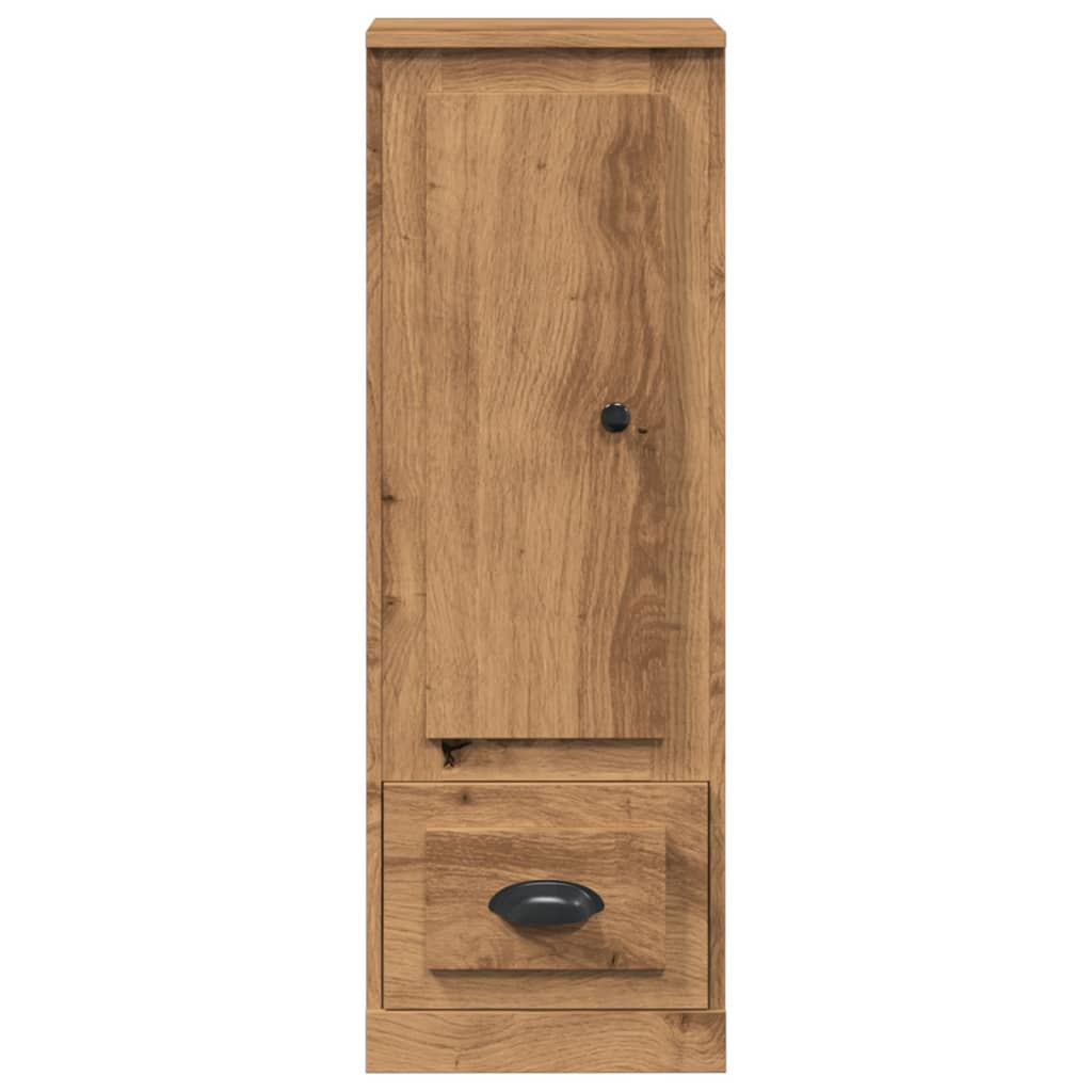 Credenza Rovere Artigianale 36x35,5x103,5 cm Legno Multistrato