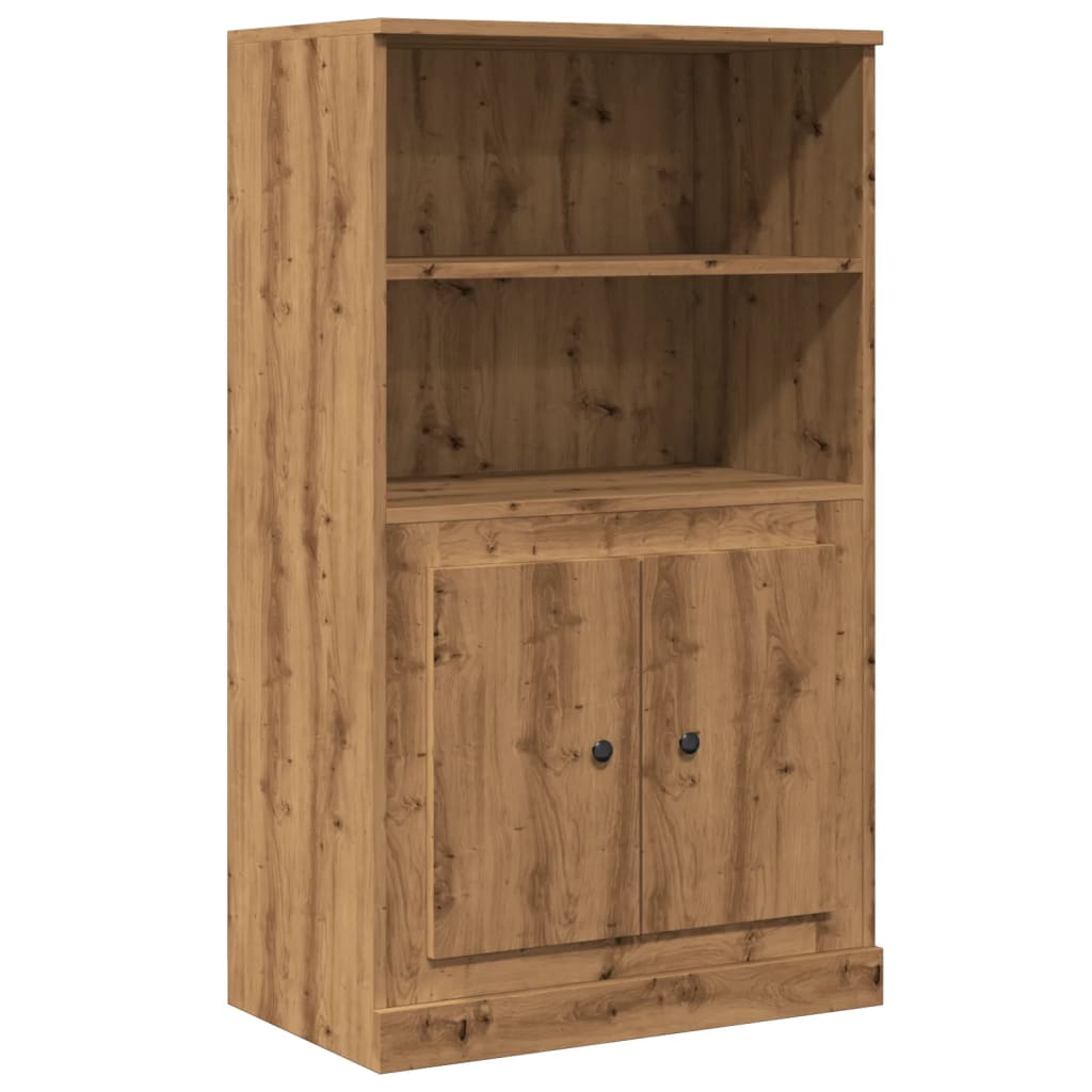 Credenza Rovere Artigianale 60x35,5x103,5 cm Legno Multistrato