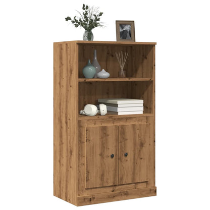 Credenza Rovere Artigianale 60x35,5x103,5 cm Legno Multistrato