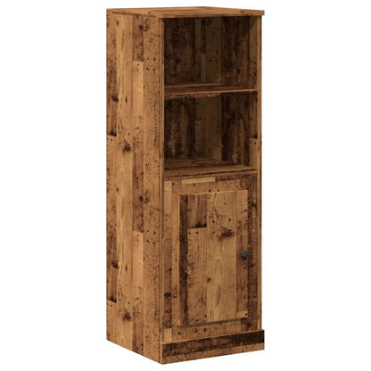 Credenza Legno Antico 36x35,5x103,5 cm in Legno Multistrato
