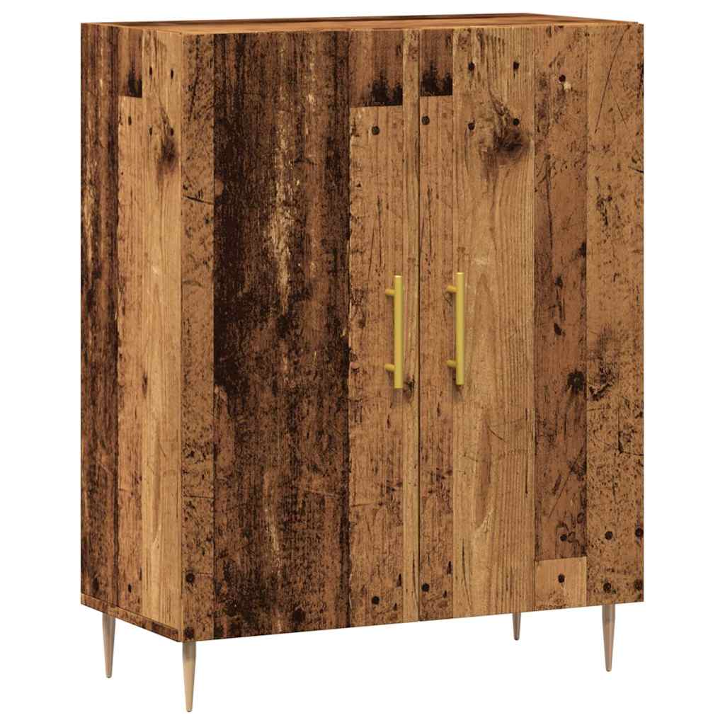 Credenza Legno Antico 69,5x34x90 cm in Legno Multistrato