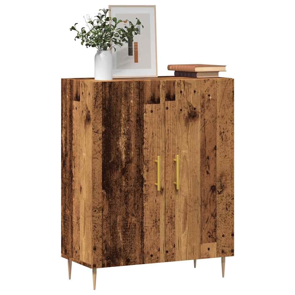 Credenza Legno Antico 69,5x34x90 cm in Legno Multistrato